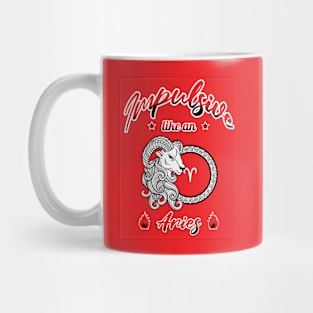 Zodiac attributes: Aries Mug